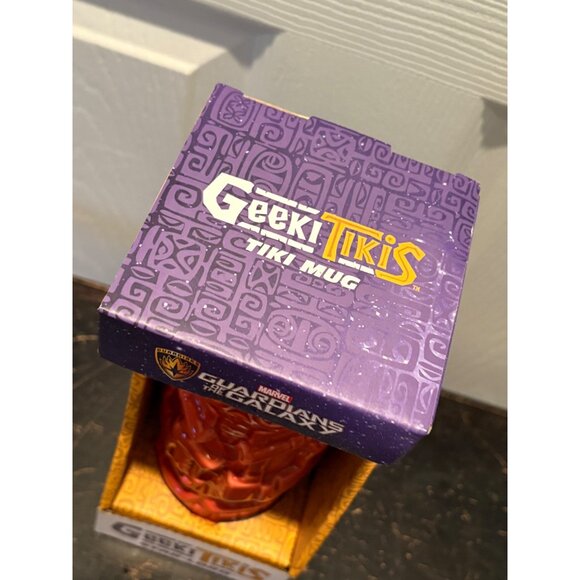 Marvel Guardians Of The Galaxy Geeki Tikis Star-Lord Ceramic Tiki Mug Goblet - Picture 5 of 6
